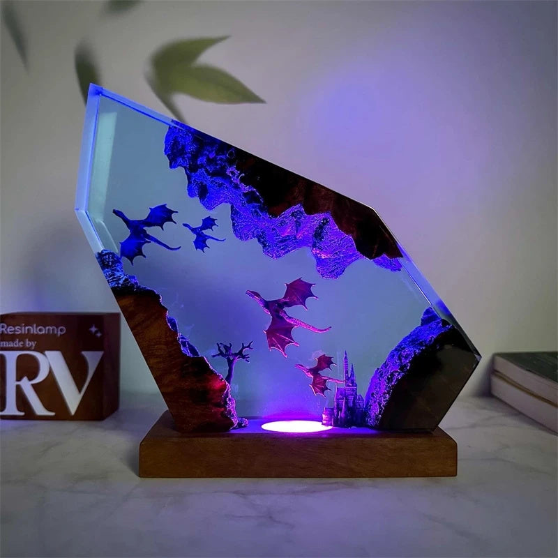 Enchanted Forest Portal LED Lamp