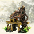Tree House Aquarium Ornament
