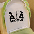 Thinking Room Toilet Lid Sticker