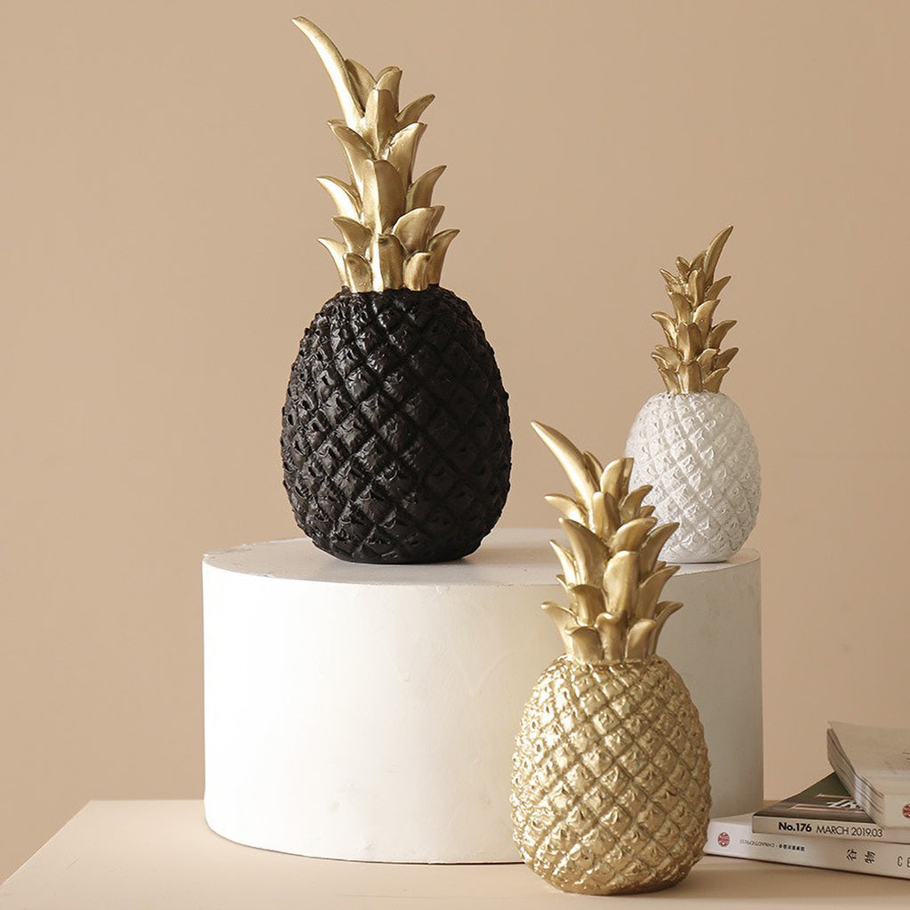 Modern Nordic Pineapple Sculpture