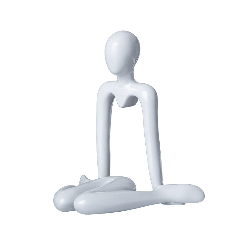 Abstract Thinking Figure Statue