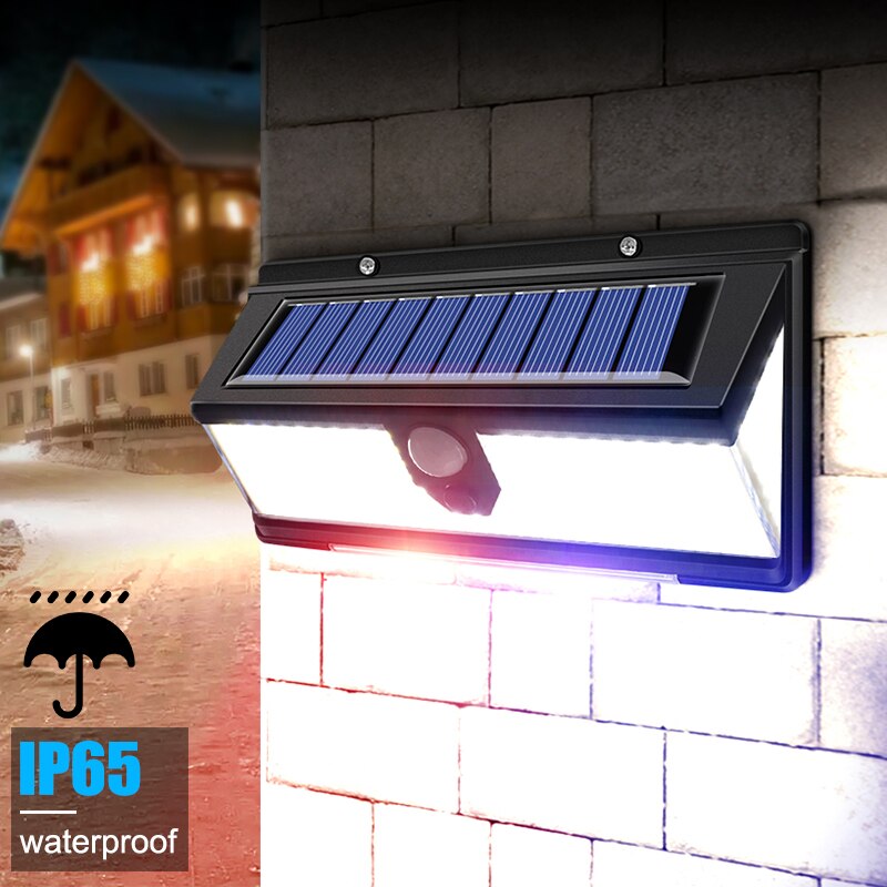 Solar Motion Sensor Security Wall Light Decoration