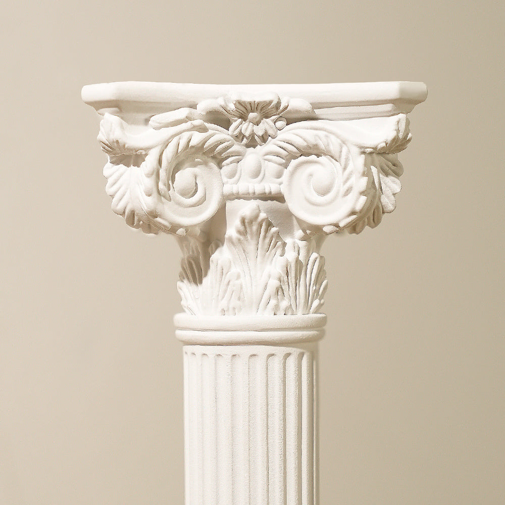 Antique Roman Column Sculpture