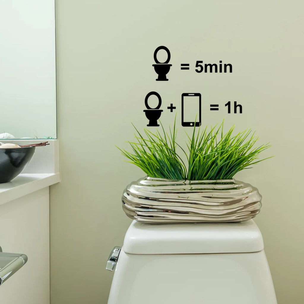 Toilet Math Funny Lid Sticker