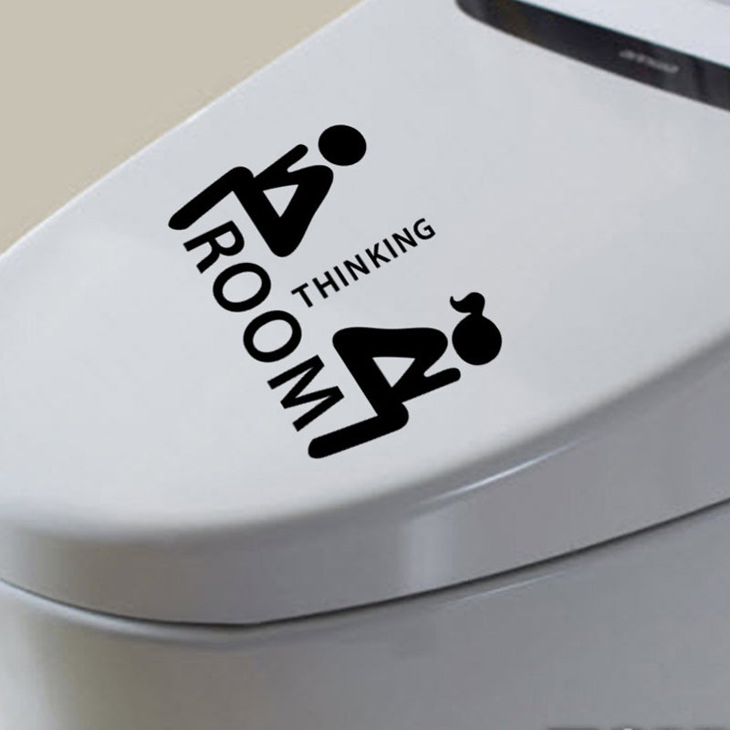 Thinking Room Toilet Lid Sticker