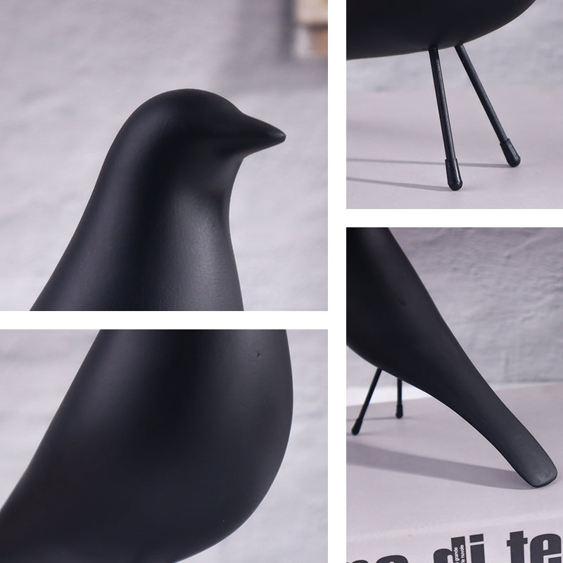 Modern Nordic Bird Sculpture