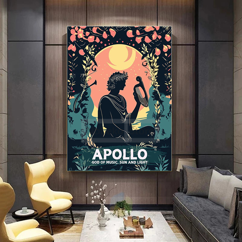 Rhea Greek Goddess Canvas