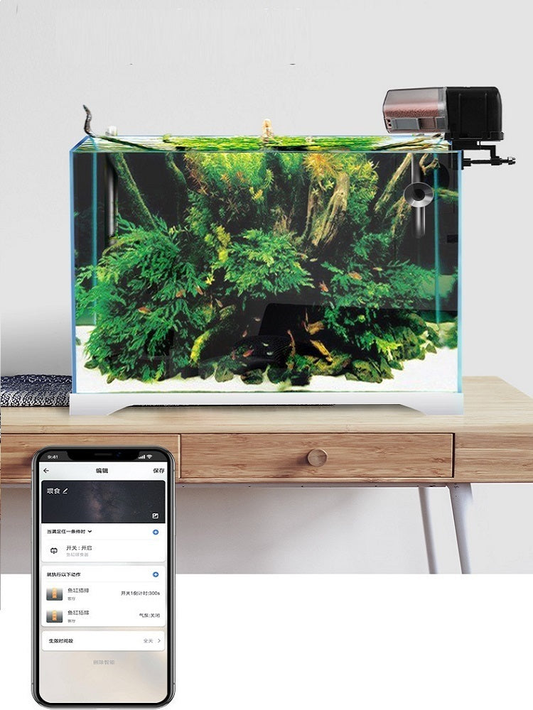 Smart WiFi Automatic Fish Feeder Decoration