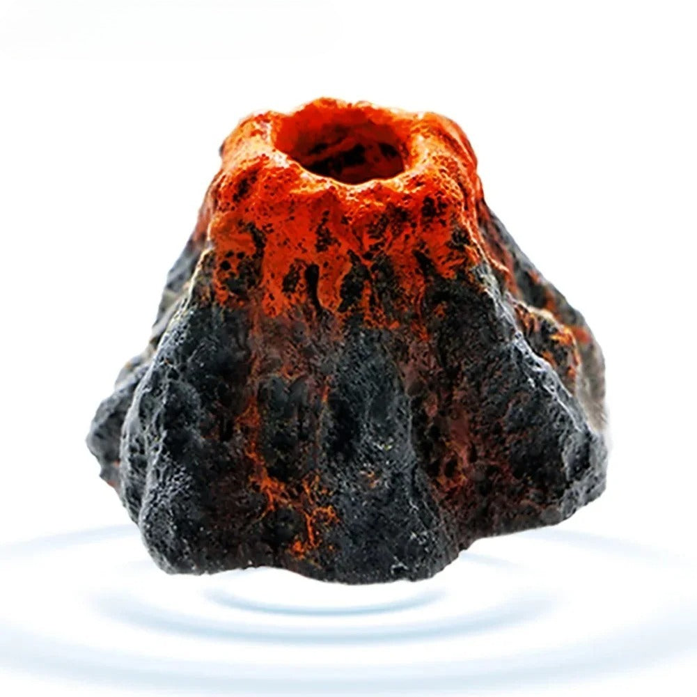 Volcanic Eruption Aquarium Ornament