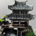 Ancient Asian Temple Aquarium Ornament