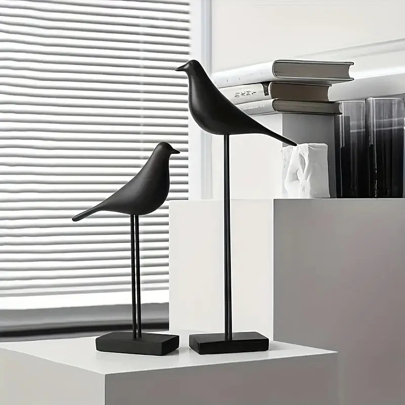 Nordic Minimalist Bird Sculpture