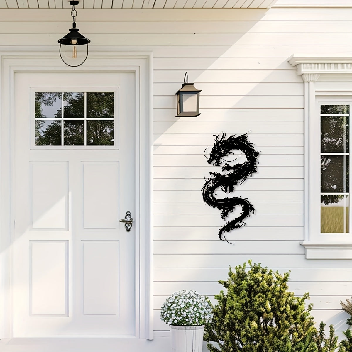 Asian Dragon Metal Wall Art