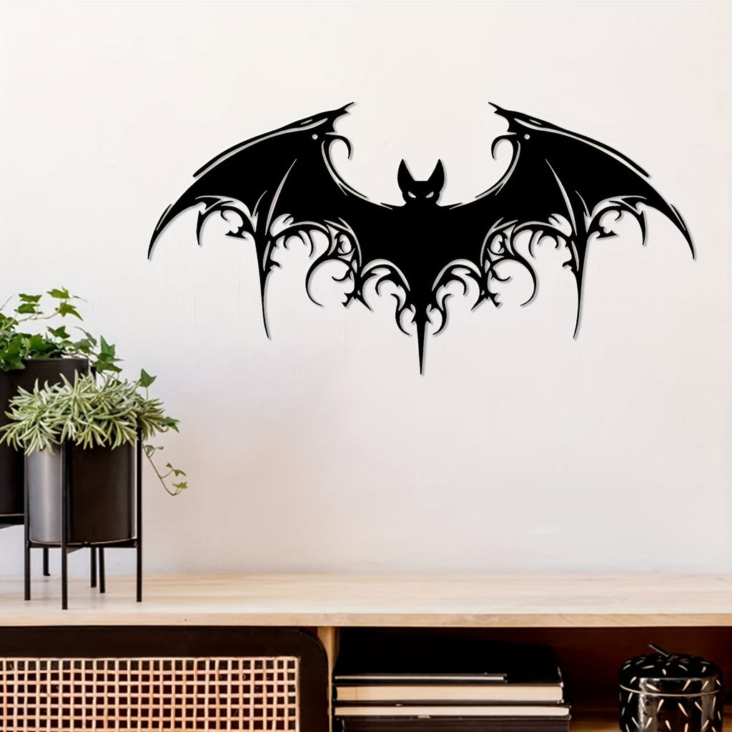 Gothic Bat Victorian Metal Wall Art