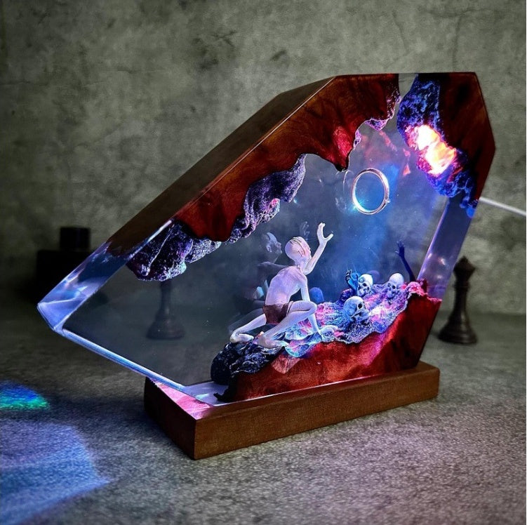 Dark Cave Treasure Seeker LED Lamp