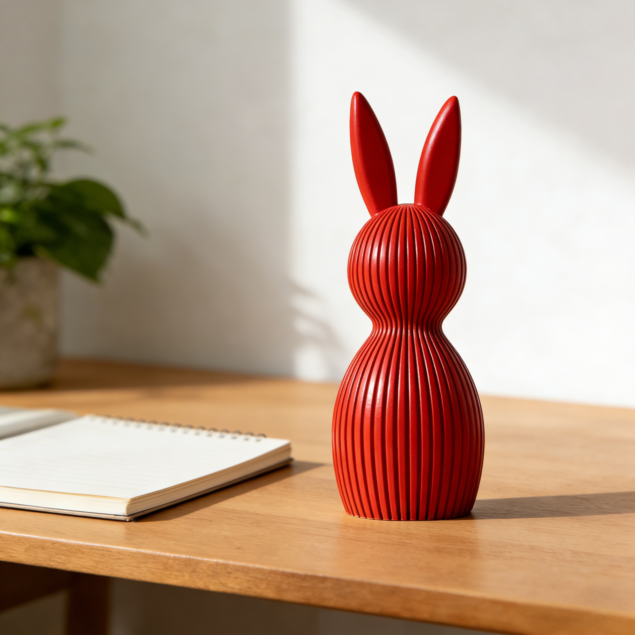 Nordic Minimalist Bunny Statue