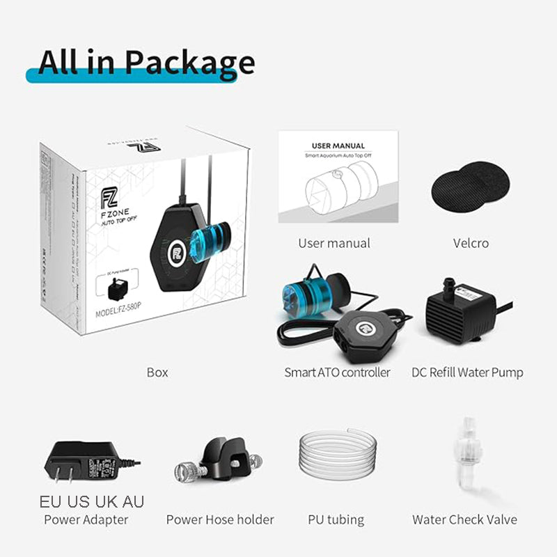 Auto Top-Off Aquarium Water System