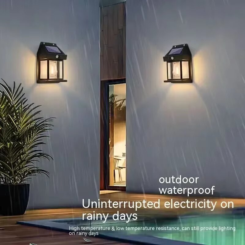 Solar Sensor Wall Lamp Decoration