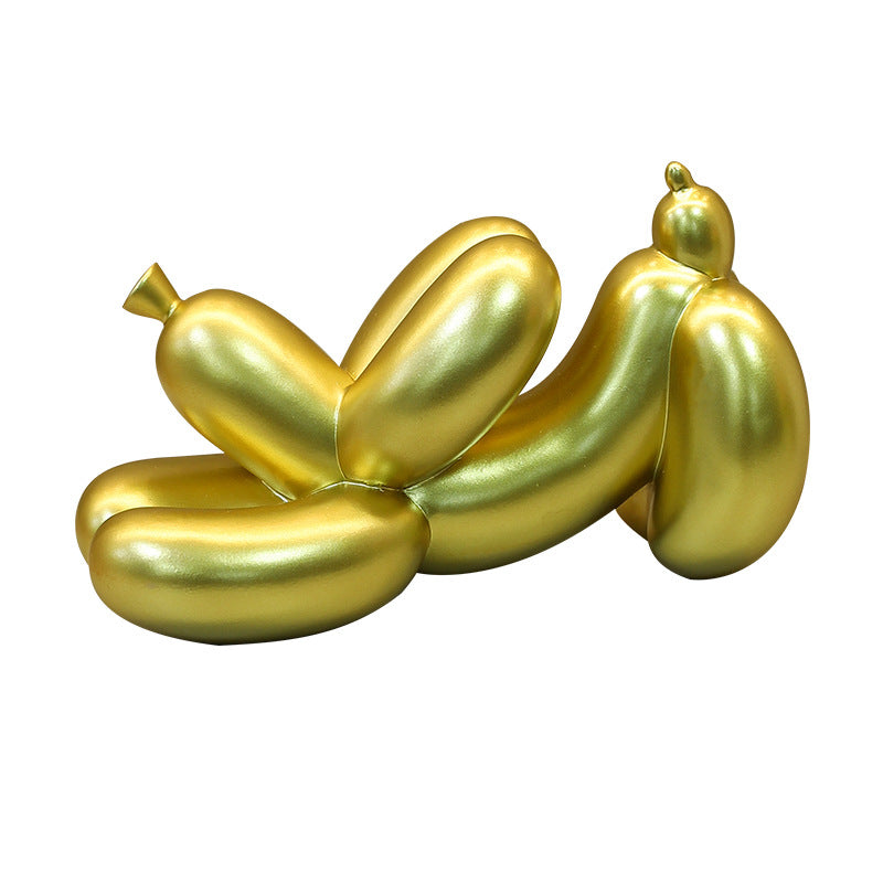 Cute Modern Abstract Balloon Dog Sculpture