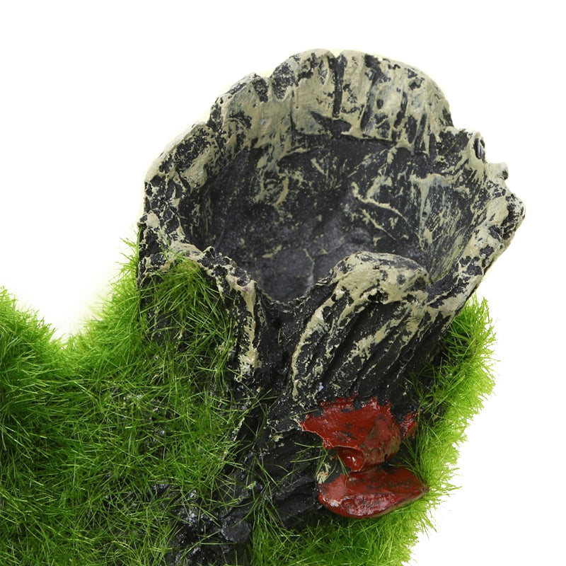 Flocked Rock Cavern Aquarium Decoration