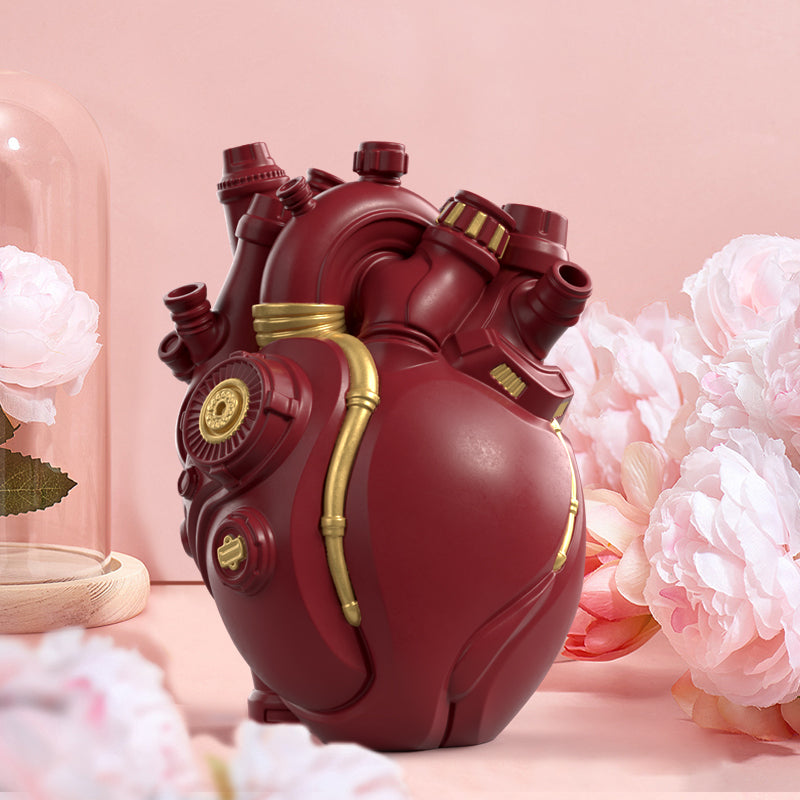 The Singularity's Heart Modern Futuristic Sculpture