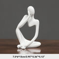 Modern Art Thinker Statue