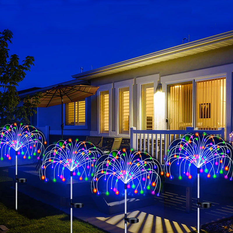 Solar Firework Garden Light Decoration