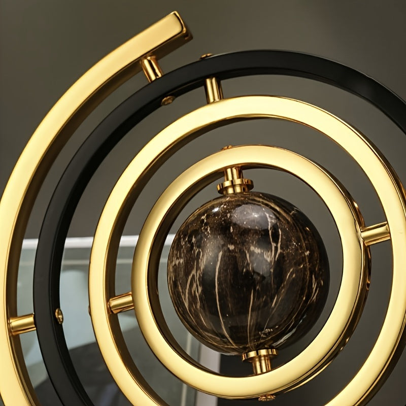 Gyroscopic Orbit Sculpture Decoration
