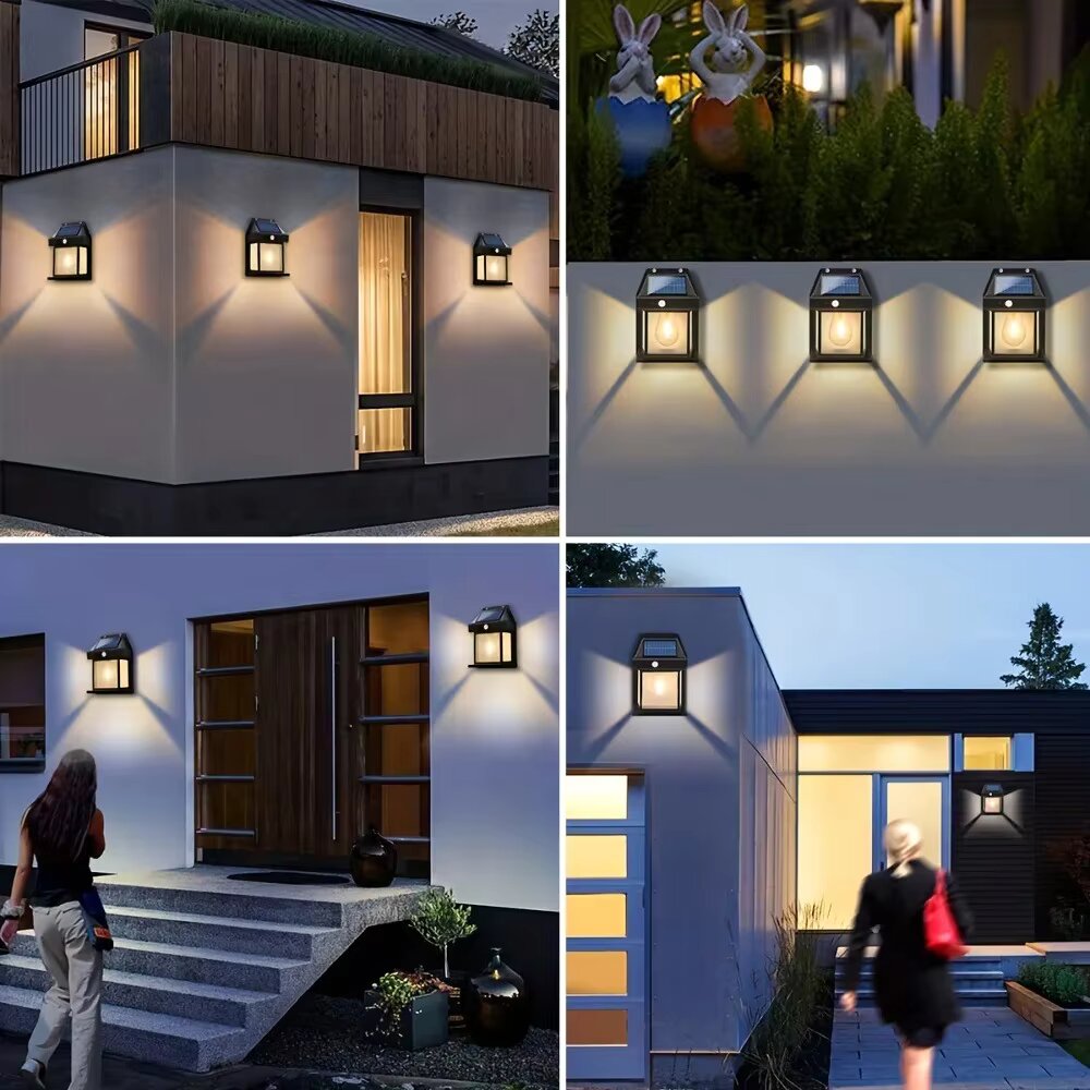 Solar Sensor Wall Lamp Decoration