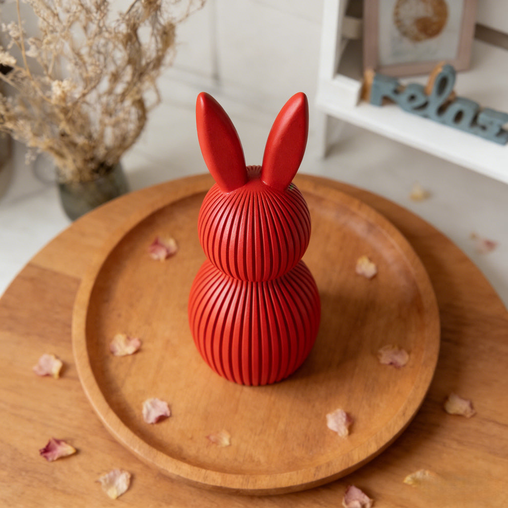 Nordic Minimalist Bunny Statue