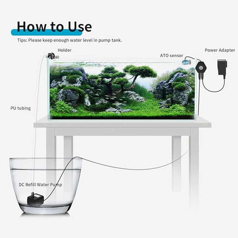 Auto Top-Off Aquarium Water System