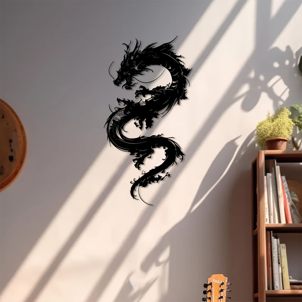Asian Dragon Metal Wall Art