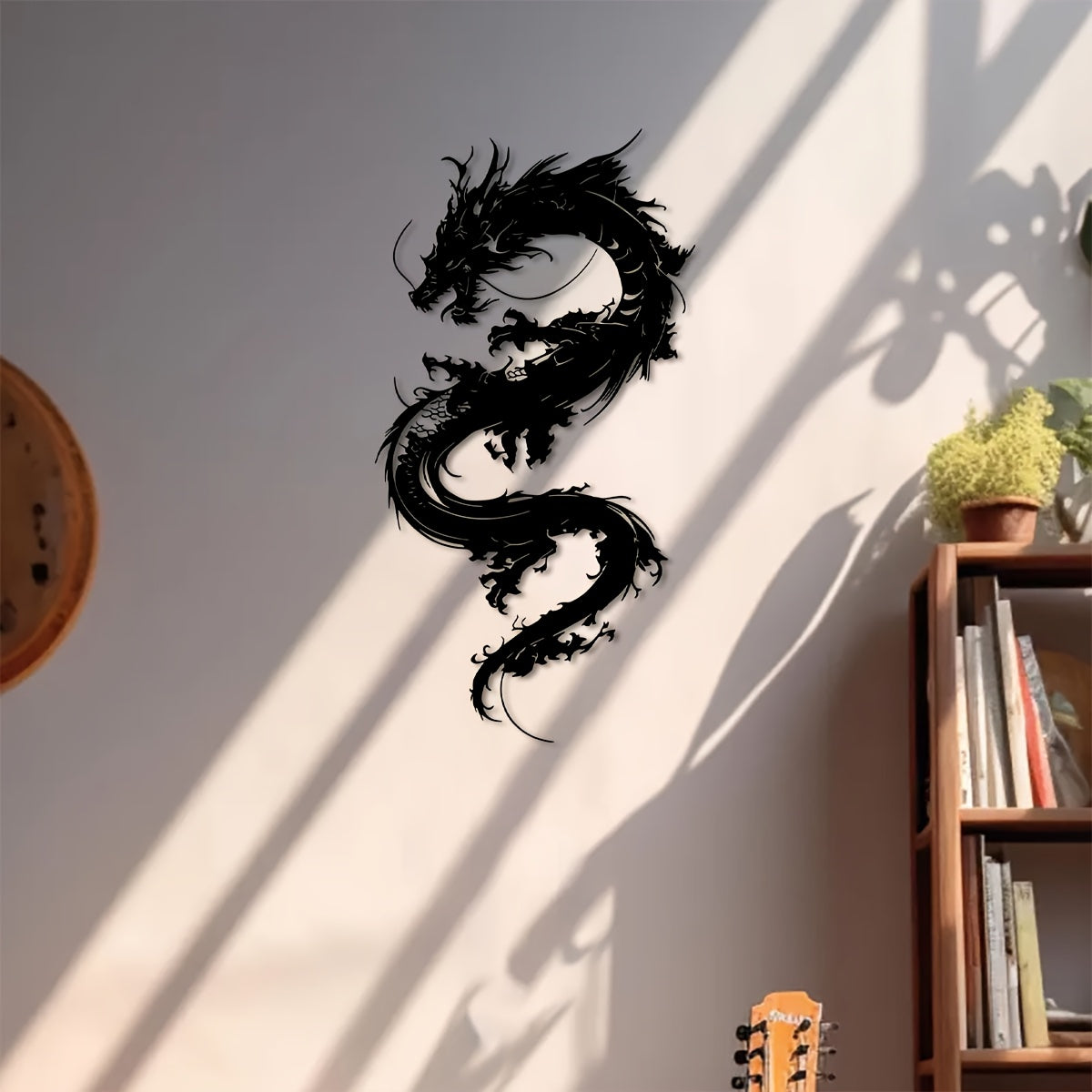 Asian Dragon Metal Wall Art