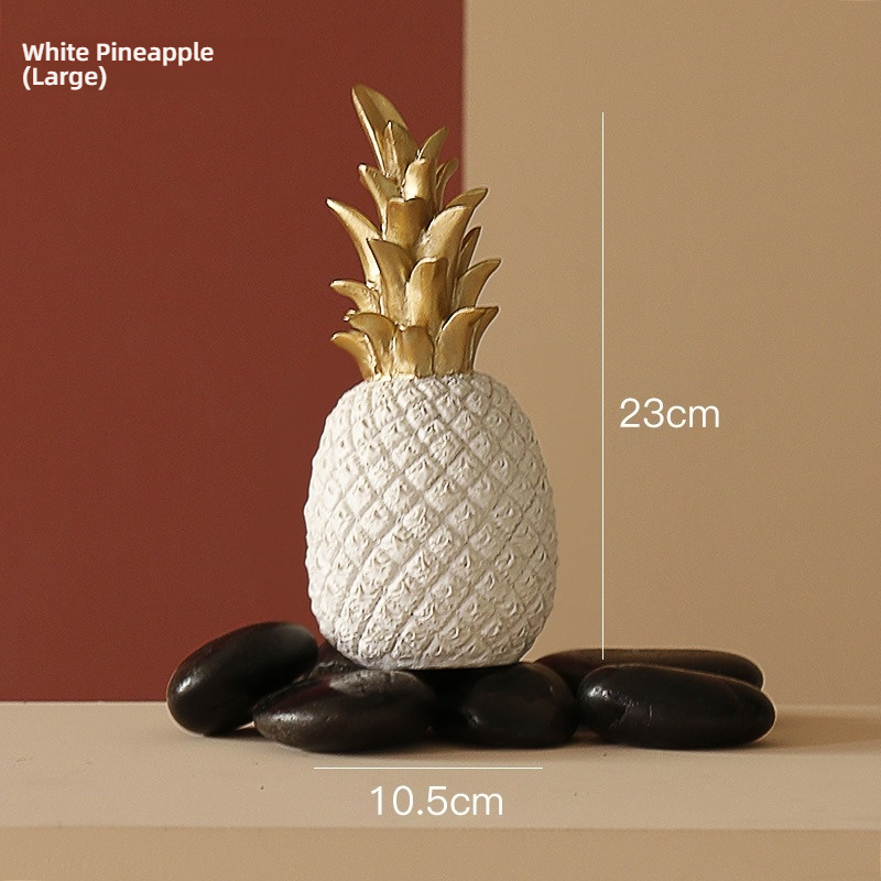 Modern Nordic Pineapple Sculpture