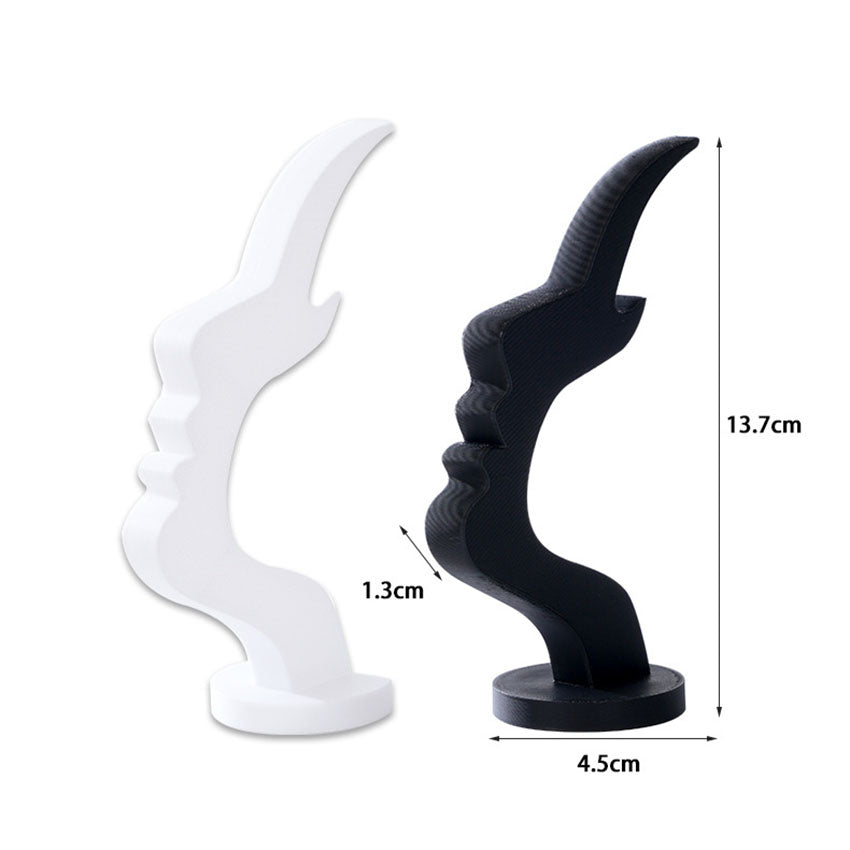 Abstract Face Glasses Holder