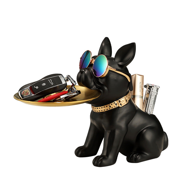 Cute Dog Tray & Pen Holder