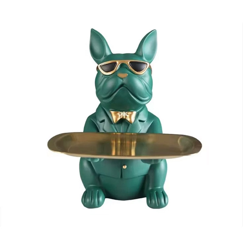 Standing Bulldog Tray