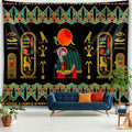 Horus Sun Disk Tapestry