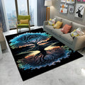 Yggdrasil Aurora Bloom Area Rug