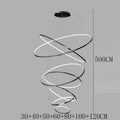 Nordic Grand Spiral LED Chandelier
