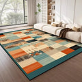 Nordic Folk Patchwork Area Rug
