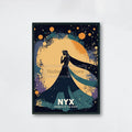 Nyx Greek Goddess Canvas