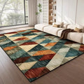 Brushstroke Triangle Area Rug