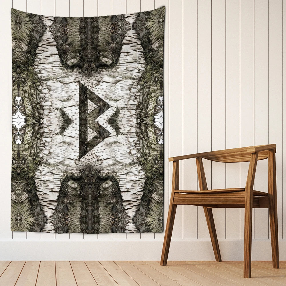 Berkano Birch Bark Tapestry
