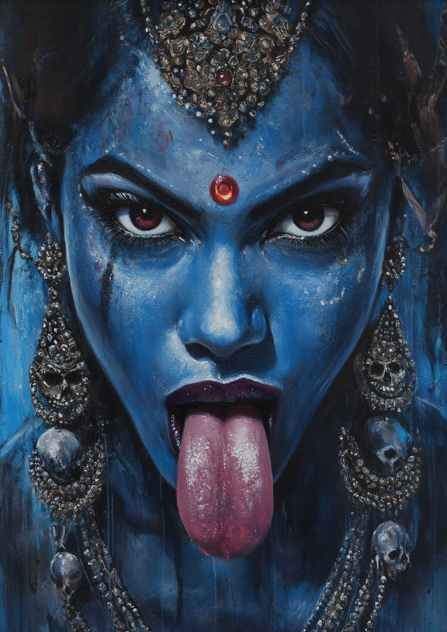 Midnight Stare Kali Canvas