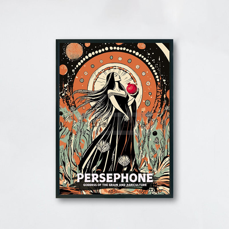 Persephone Greek Goddess Canvas