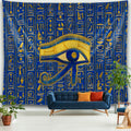 Eye of Horus Lapis Blue Tapestry