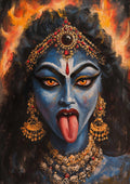 Amber Eyes Kali Canvas