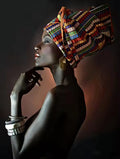 Kente Studio Portrait Canvas