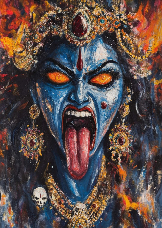 Primal Scream Kali Canvas