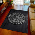 Vegvisir Runestone Area Rug